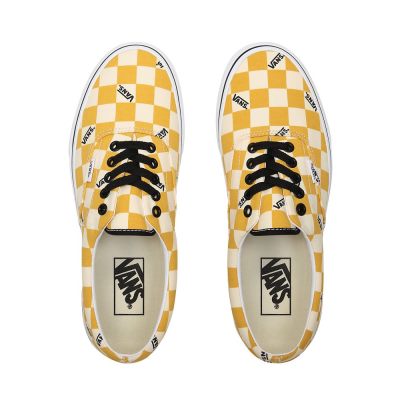 Vans Big Check Era - Erkek Spor Ayakkabı (Sarı)